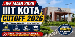 IIIT Kota Cutoff 2026: Check JEE-Main Expected Cutoff rank